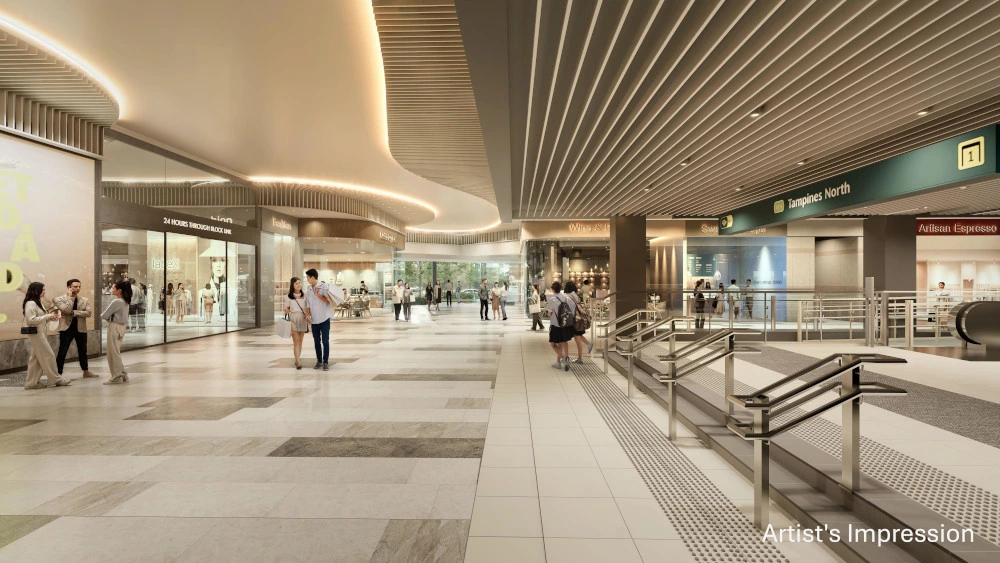 New MRT Station
